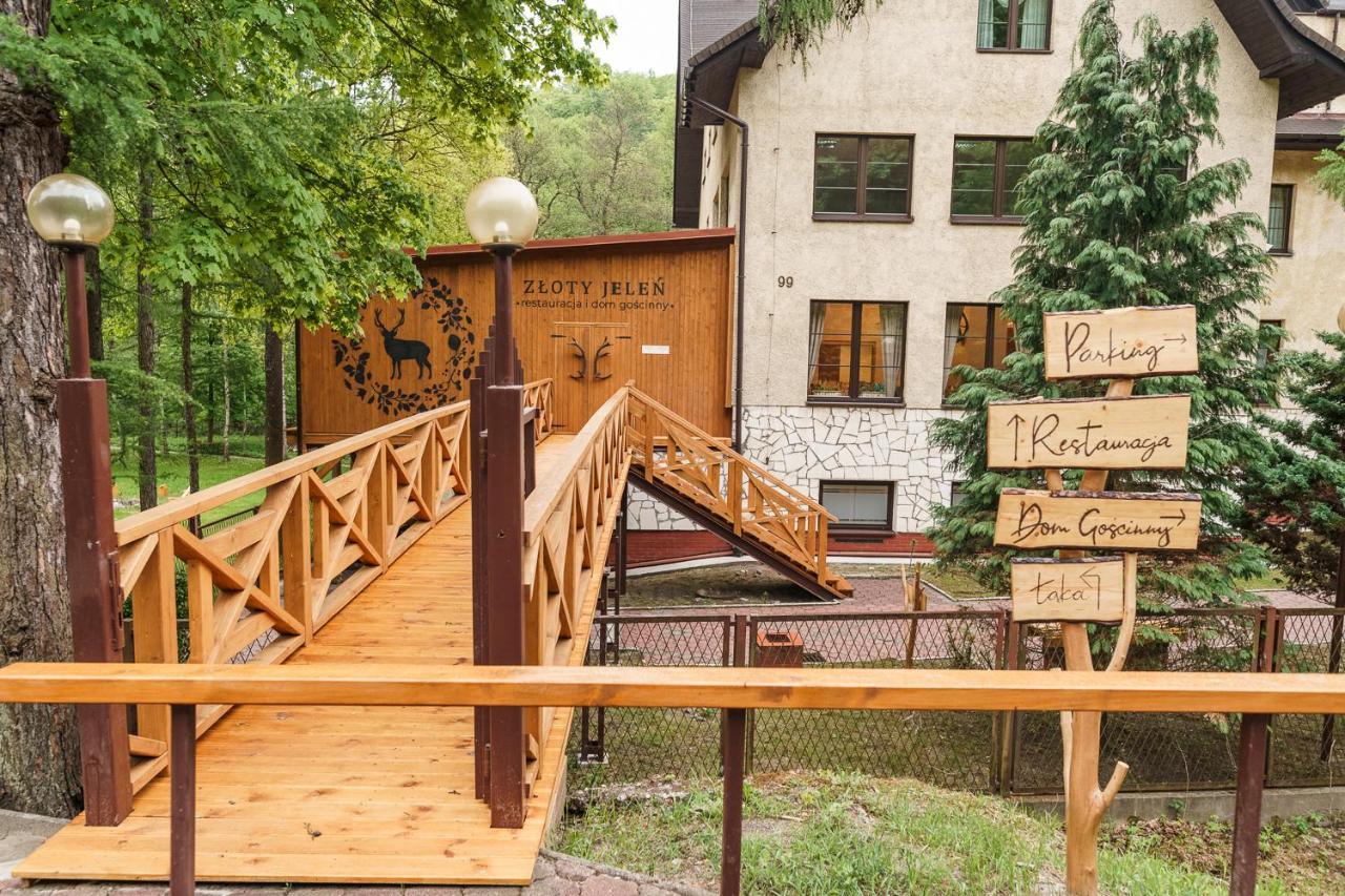 Zloty Jelen - Restauracja I Dom Goscinny Potok Zloty 外观 照片